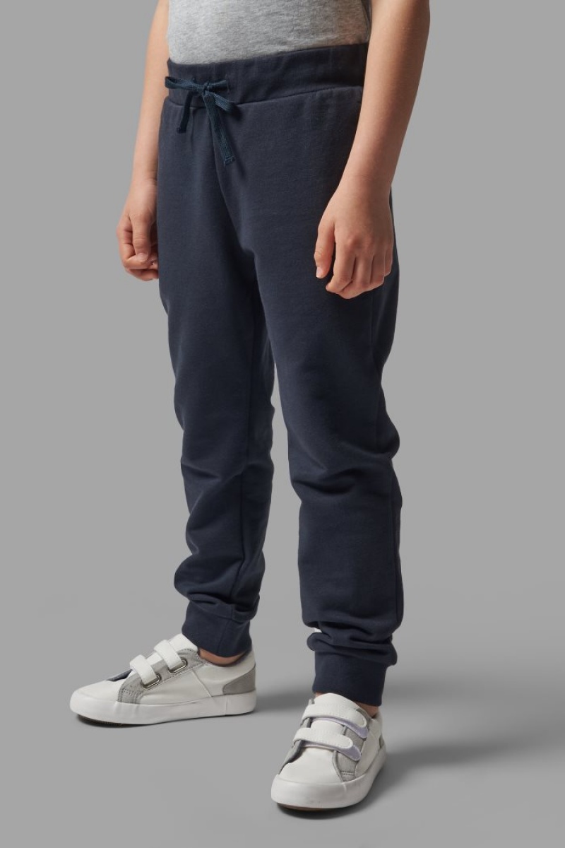 La Martina Cotton Dječje Joggers Plave | ZSJ-9051