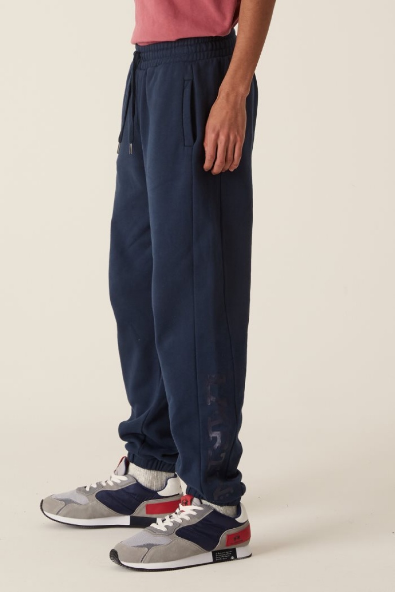 La Martina Cotton Joggers Tamnoplave | RKT-3865