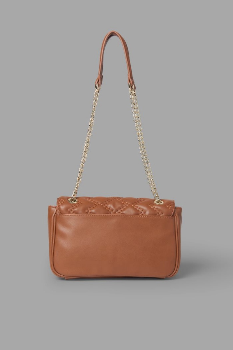 La Martina Faux Koža Ženske Crossbody Torba Smeđe | CXU-0729