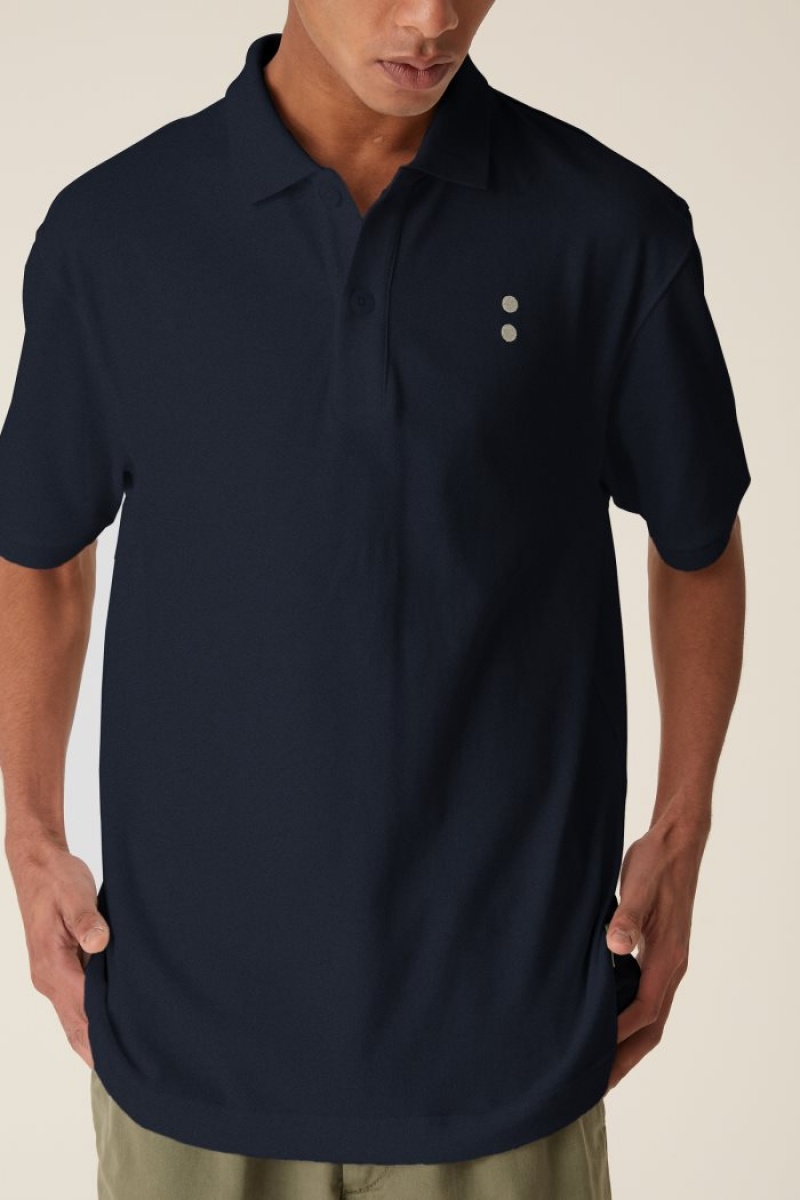 La Martina LMRTN Cotton Polo Majica Tamnoplave | ORM-7052